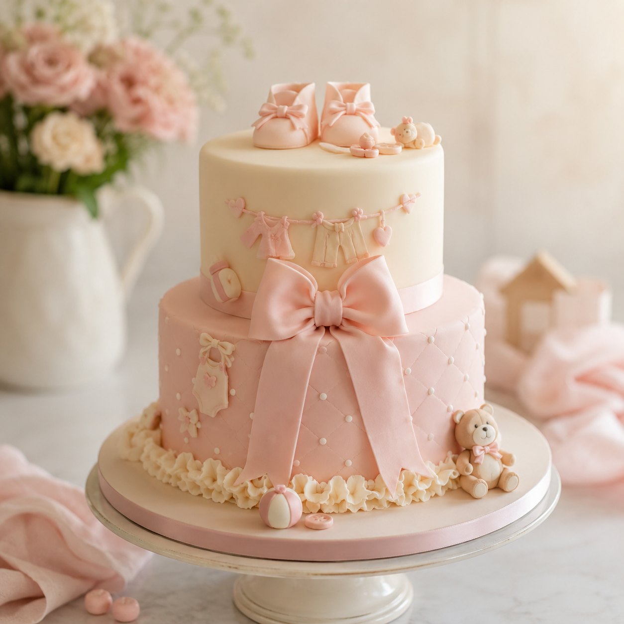 Baby shower cake