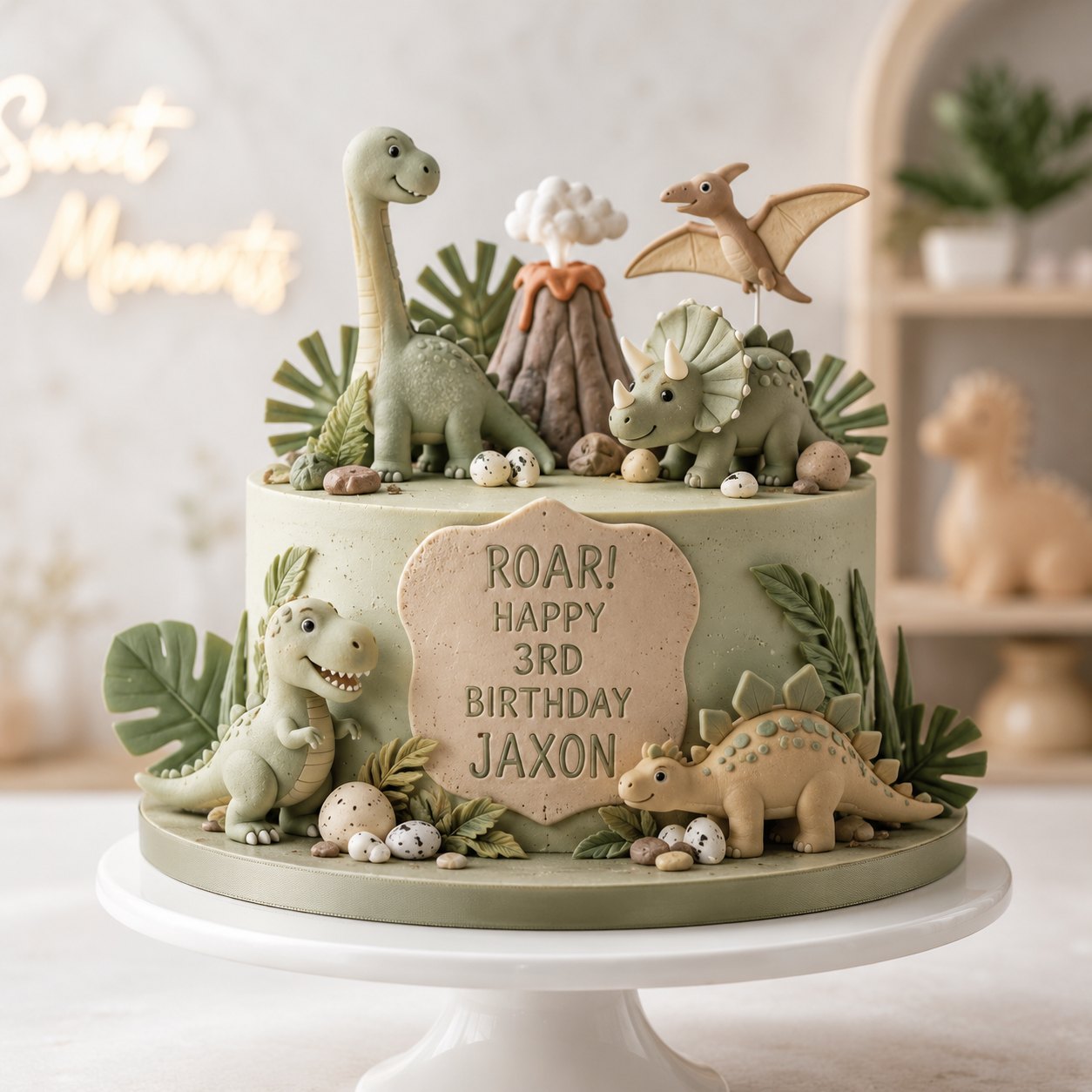 Dinosaur cake