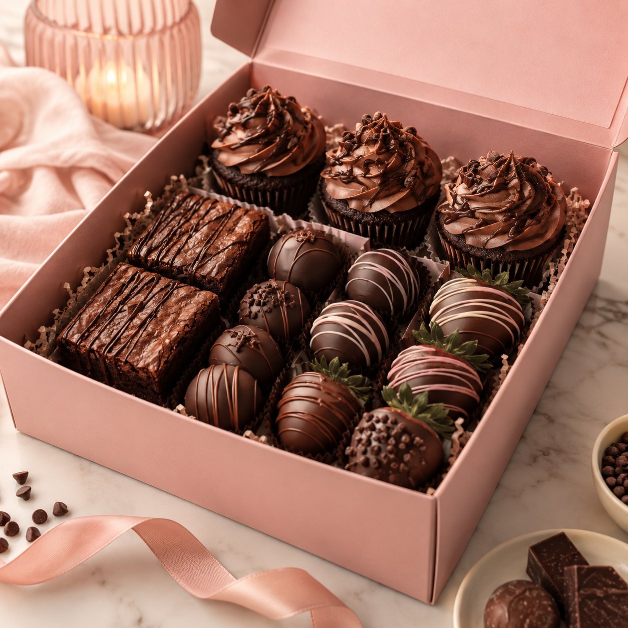 Chocolate treat box